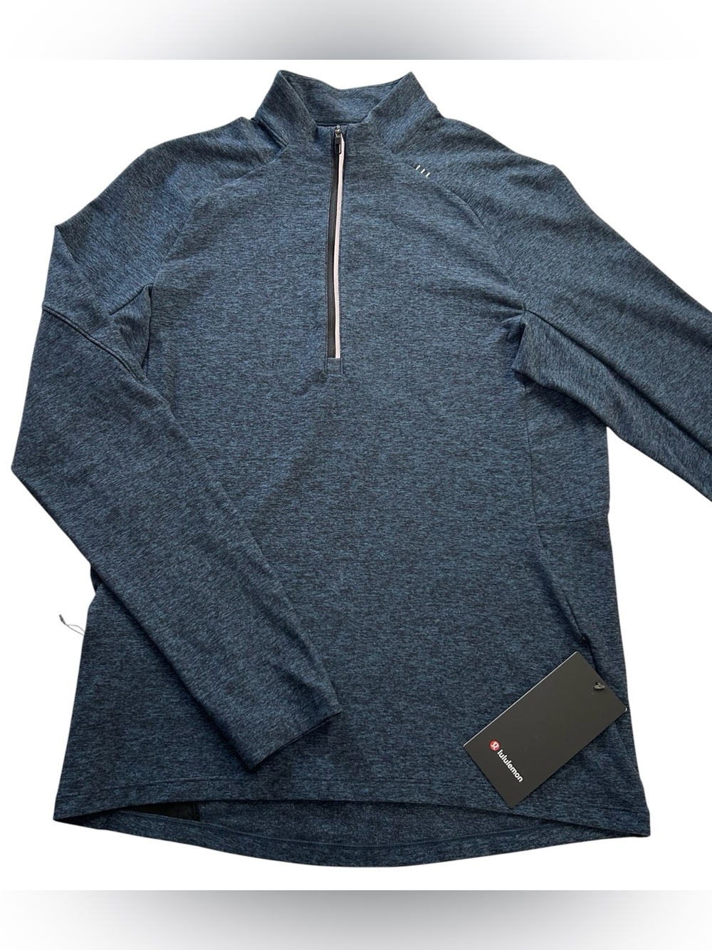 NWT Lululemon Surge Warm 1/2 Zip Pullover Jacket Men’s M Running Blue MSRP $108